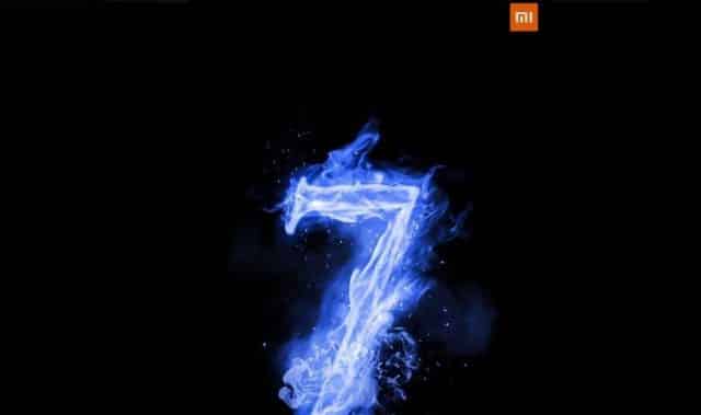 Recently, a new poster comes out of Mi branding which includes a digit number ‘7’ and a launch date of 23rd May.