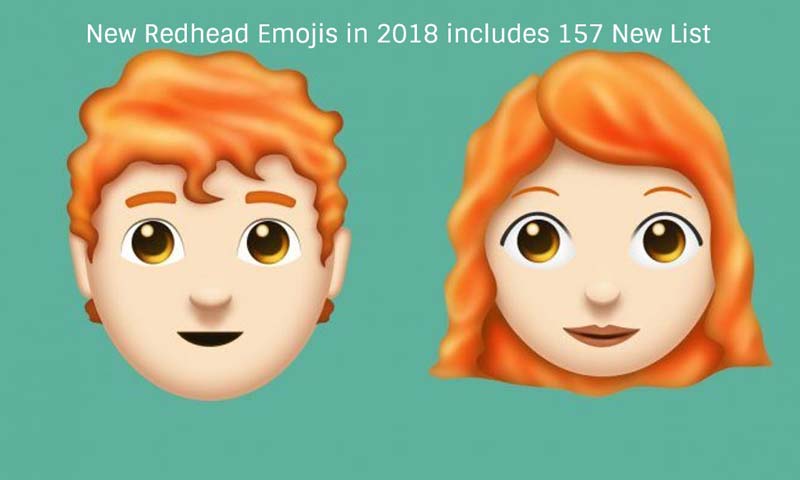 The New Redhead Emoji took some time to arrive but it’s worth in 2018.