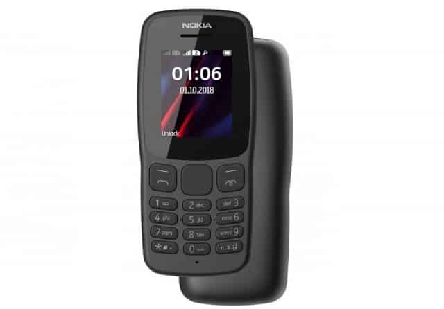 New Nokia 106 (2018) Feature Phone Launched: Specifications, Price