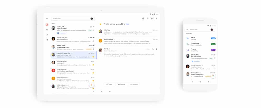 New Gmail for Mobile is here: New features with material design