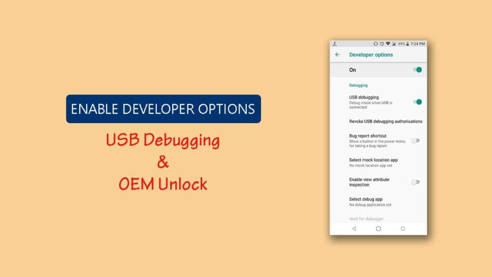 How to Enable Developer Options and USB Debugging on Android Device