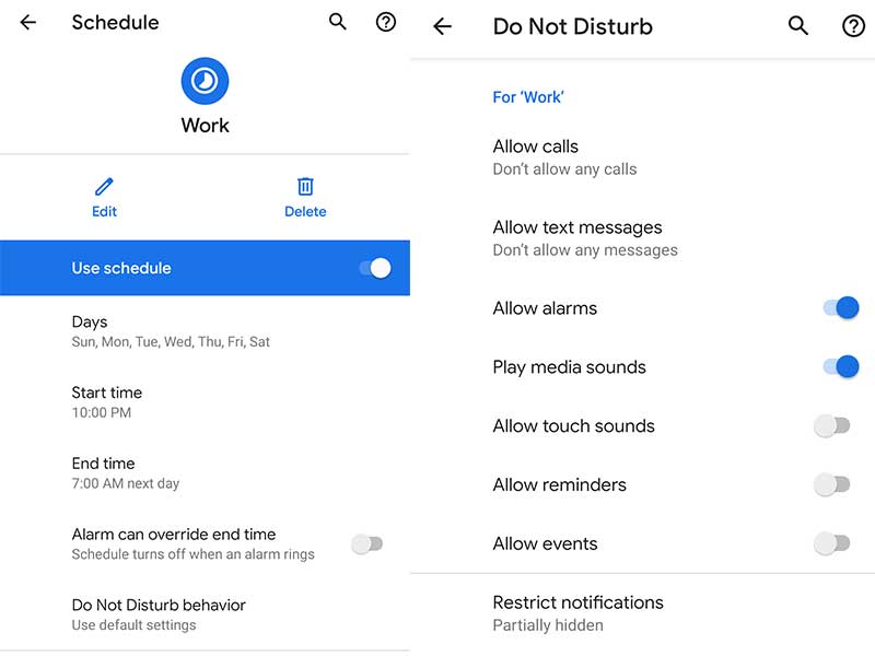 How to customize Do Not Disturb on Android Q