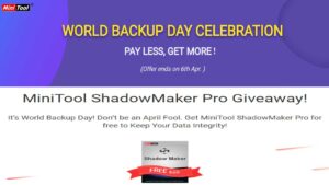 MiniTool Giveaway and Bundle Offers for World Backup Day 2019