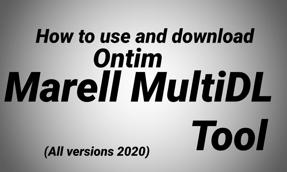 Download and Use Ontim Marvell MultiDL Tool (All Versions 2020)
