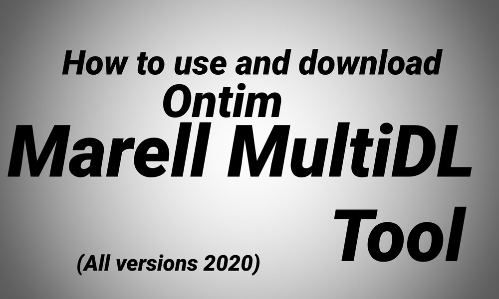 Download and Use Ontim Marvell MultiDL Tool (All Versions 2020)