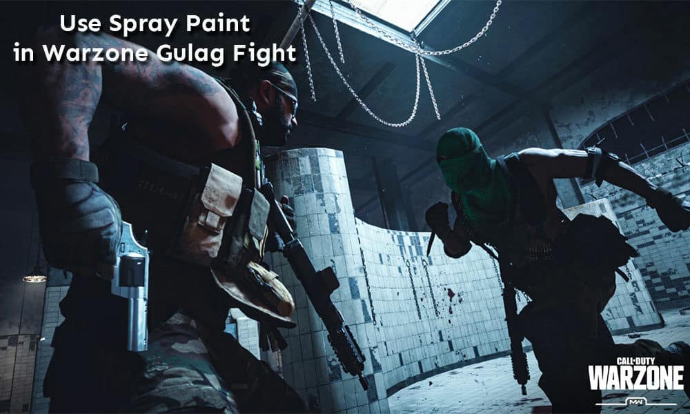 How to Spray Paint in COD Warzone (Gulag)