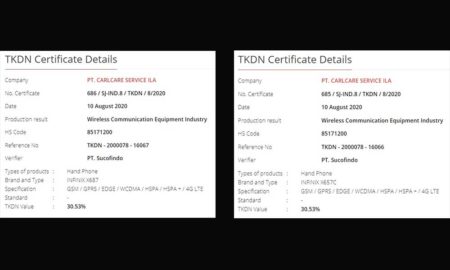 Infinix Zero 8 and Infinix X657C gets TKDN Certification (Visits Geekbench also)