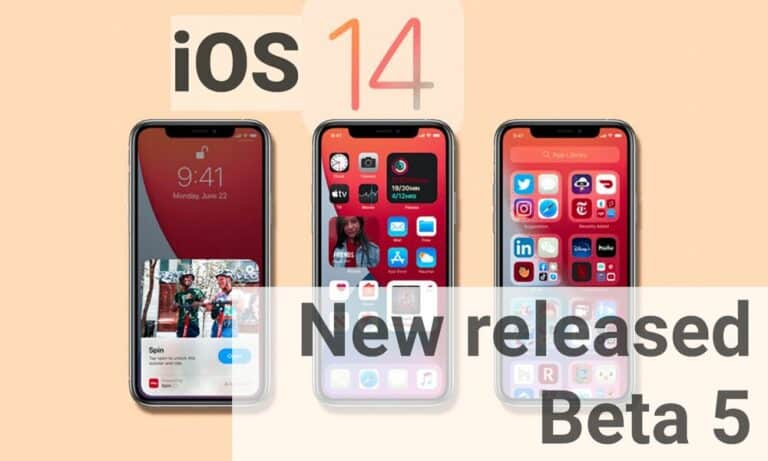 iOS 14 Beta 5 and iPadOS 14 Beta 5 releases