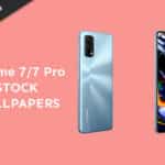 Download Realme 7 and Realme 7 Pro Stock Wallpapers