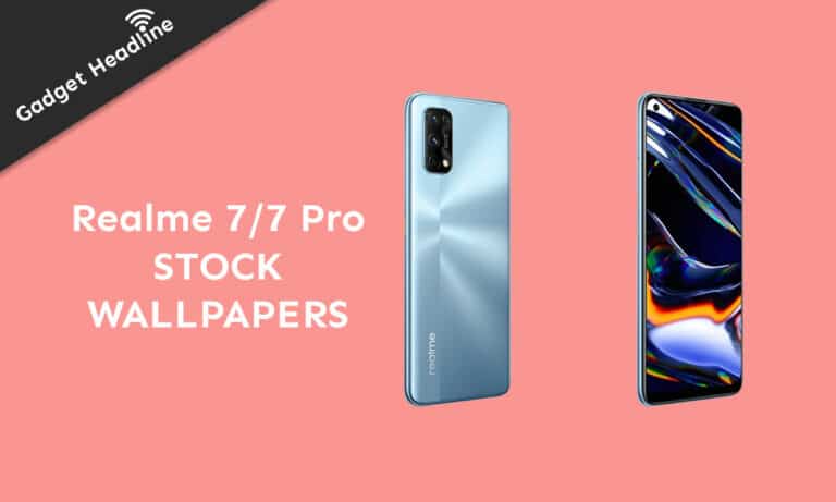 Download Realme 7 and Realme 7 Pro Stock Wallpapers