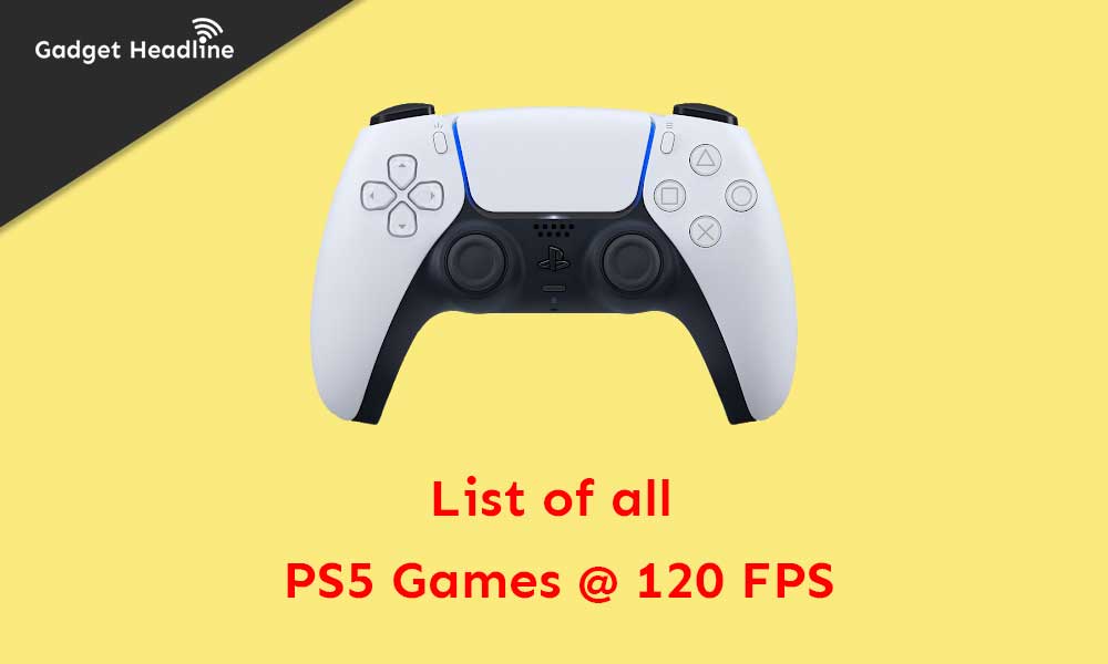 List of all 120 FPS supported PS5 Games