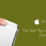 Steps to use iOS 14 Back Tap Touch on iPhone