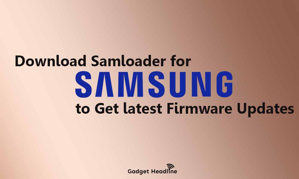 Use Samloader to Download Samsung Stock ROM