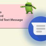 How to Forward Android Text Message