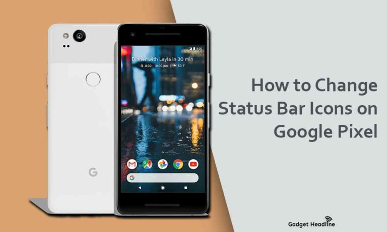 Steps to Change the Status Bar Icons on Google Pixel