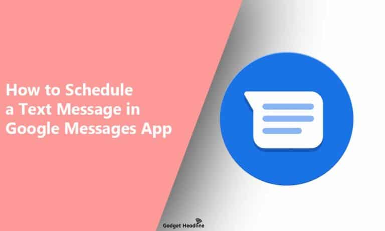 Guide to Schedule a Text Message in Google Messages App