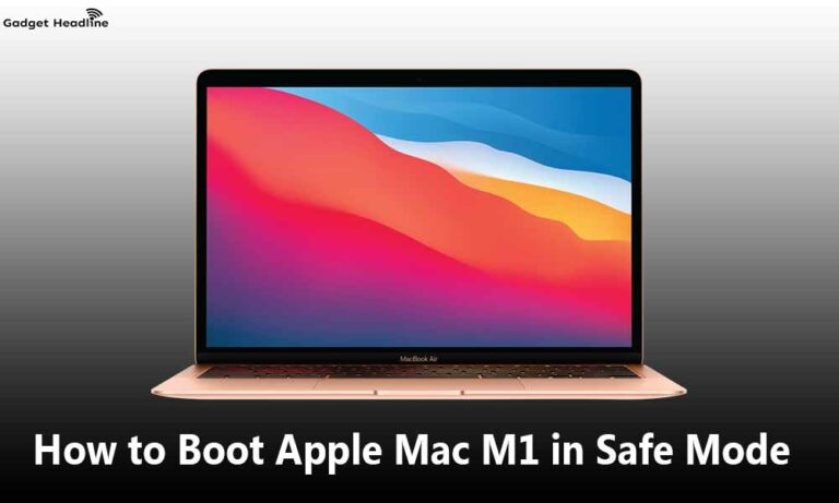 How to Boot Apple Mac M1 in Safe Mode