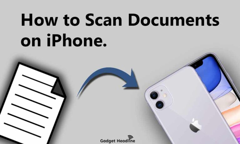 Steps to Scan Documents on iPhone