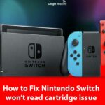 Fix Nintendo Switch won’t read cartridge (Insert the game card error)