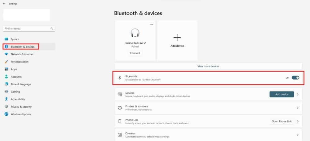 Connect PS4 with Windows 11 via Bluetooth