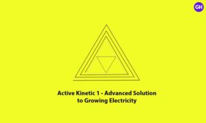 Active Kinetic 1 - The Advanced Solution to Growing Electricity Needs