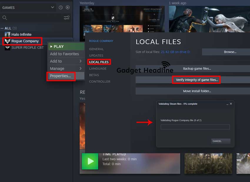 Fix Rogue Company Loading Player Data Issue